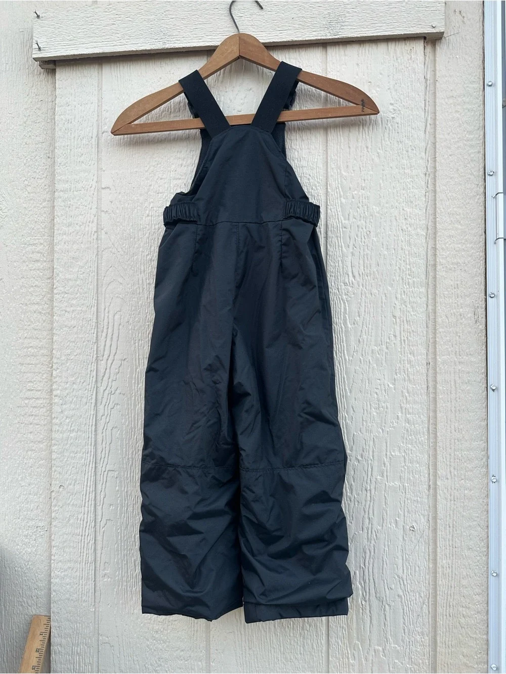 Columbia Black Kids Insulated Snow Overalls
